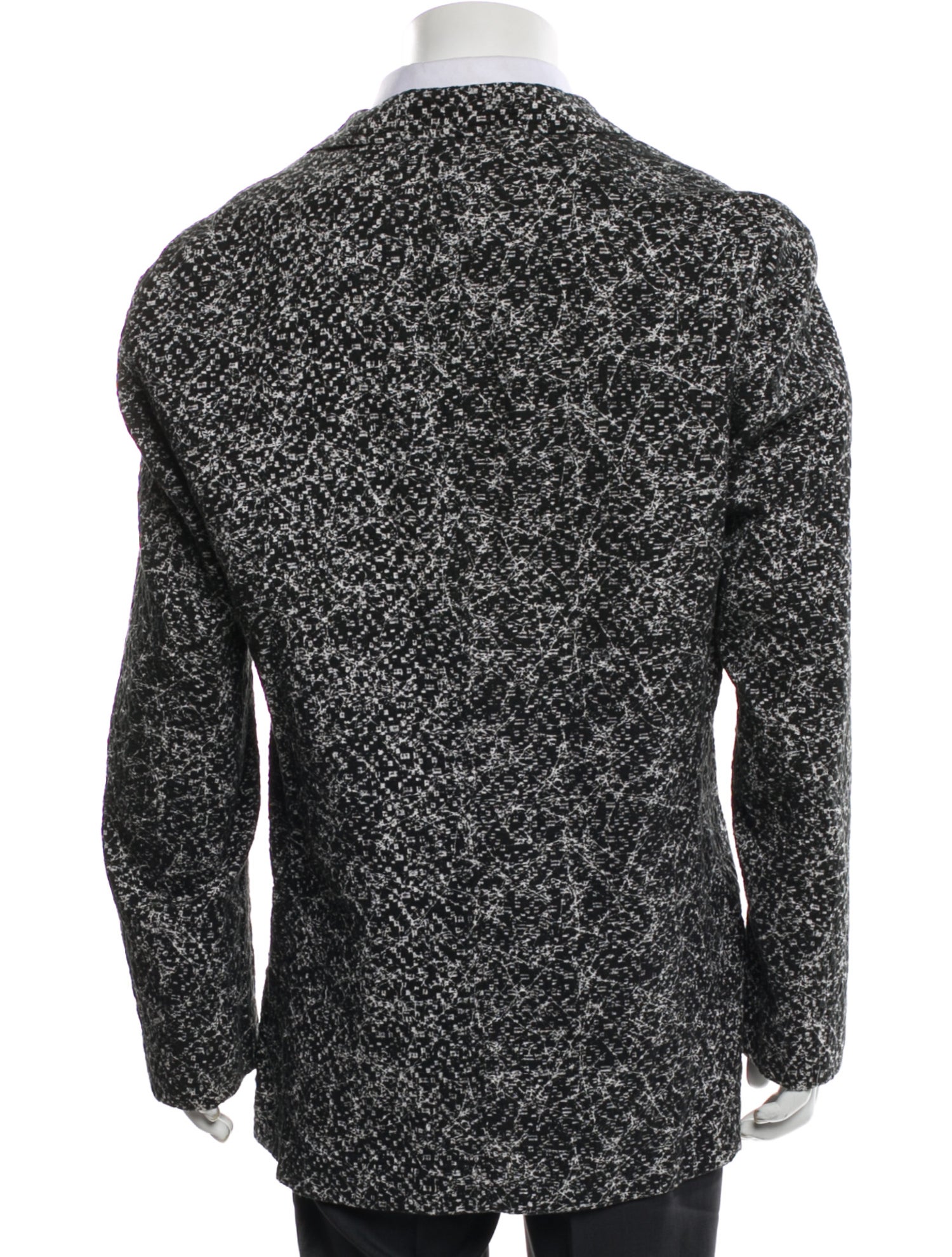 Issey Miyake 2015 Printed Peacoat